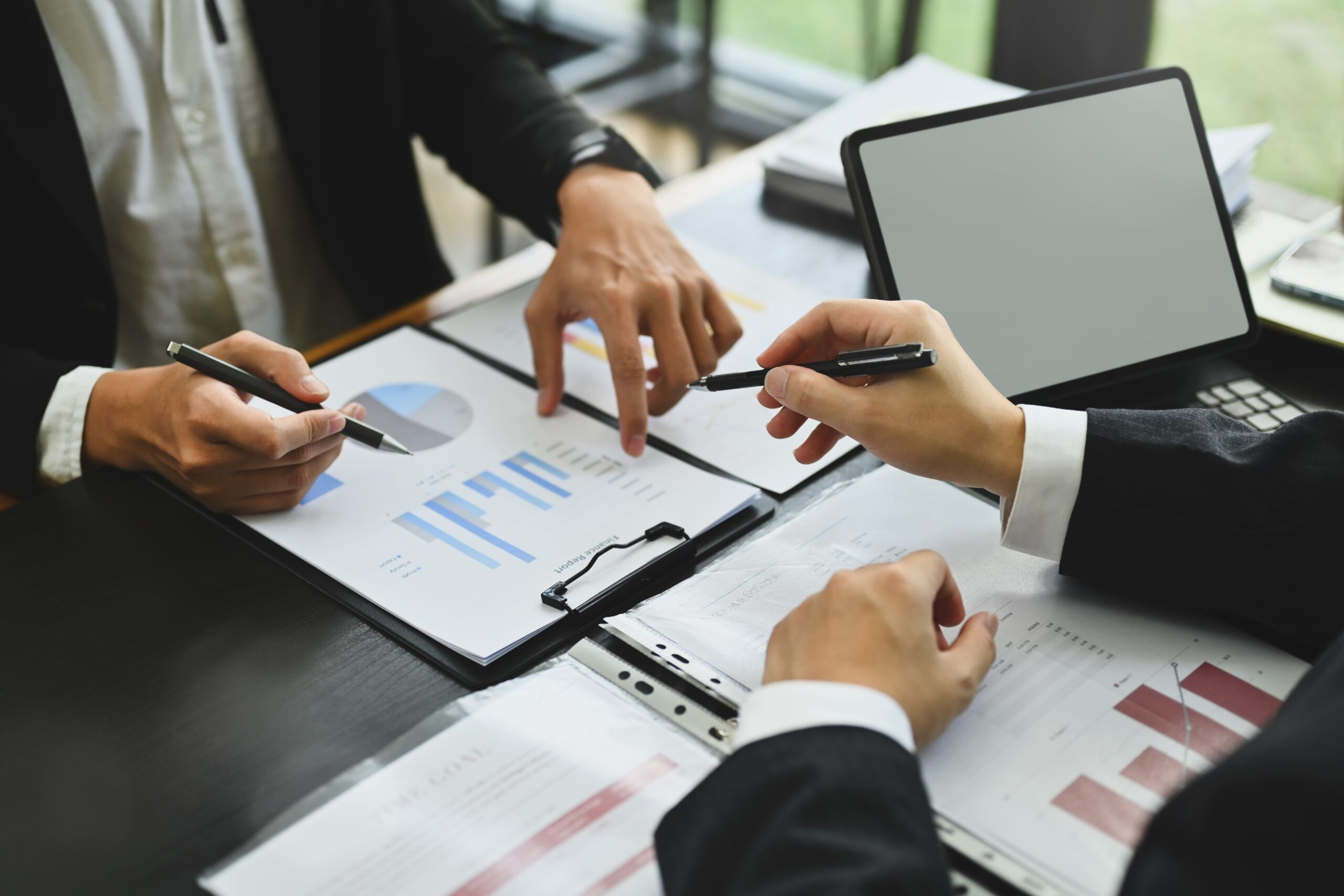 Business due diligence review before an acquisition or major transaction